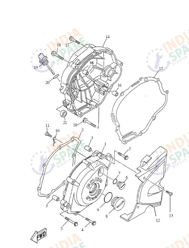 CRANKCASE COVER 1